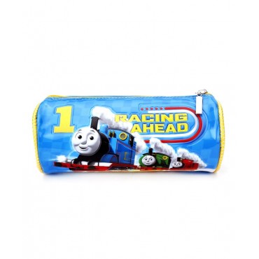 Thomas And Friends Round Pencil Pouch, Blue